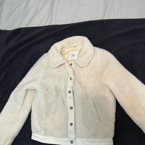 Gap Girls Jacket Fluffy Size M